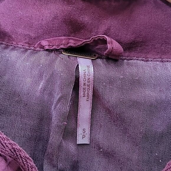 Free People Daisy Jane Embroidered Lace Crochet Bomber Jacket Size Small - Picture 5 of 9